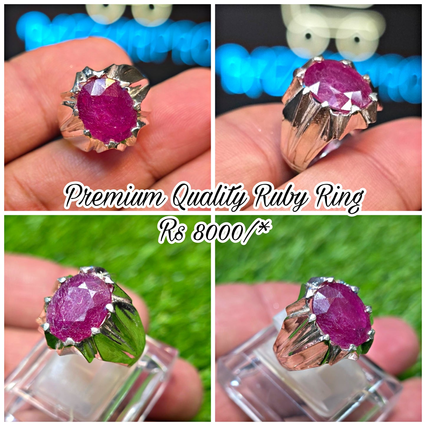 Premium Quality Ruby Ring