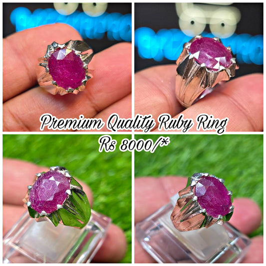 Premium Quality Ruby Ring