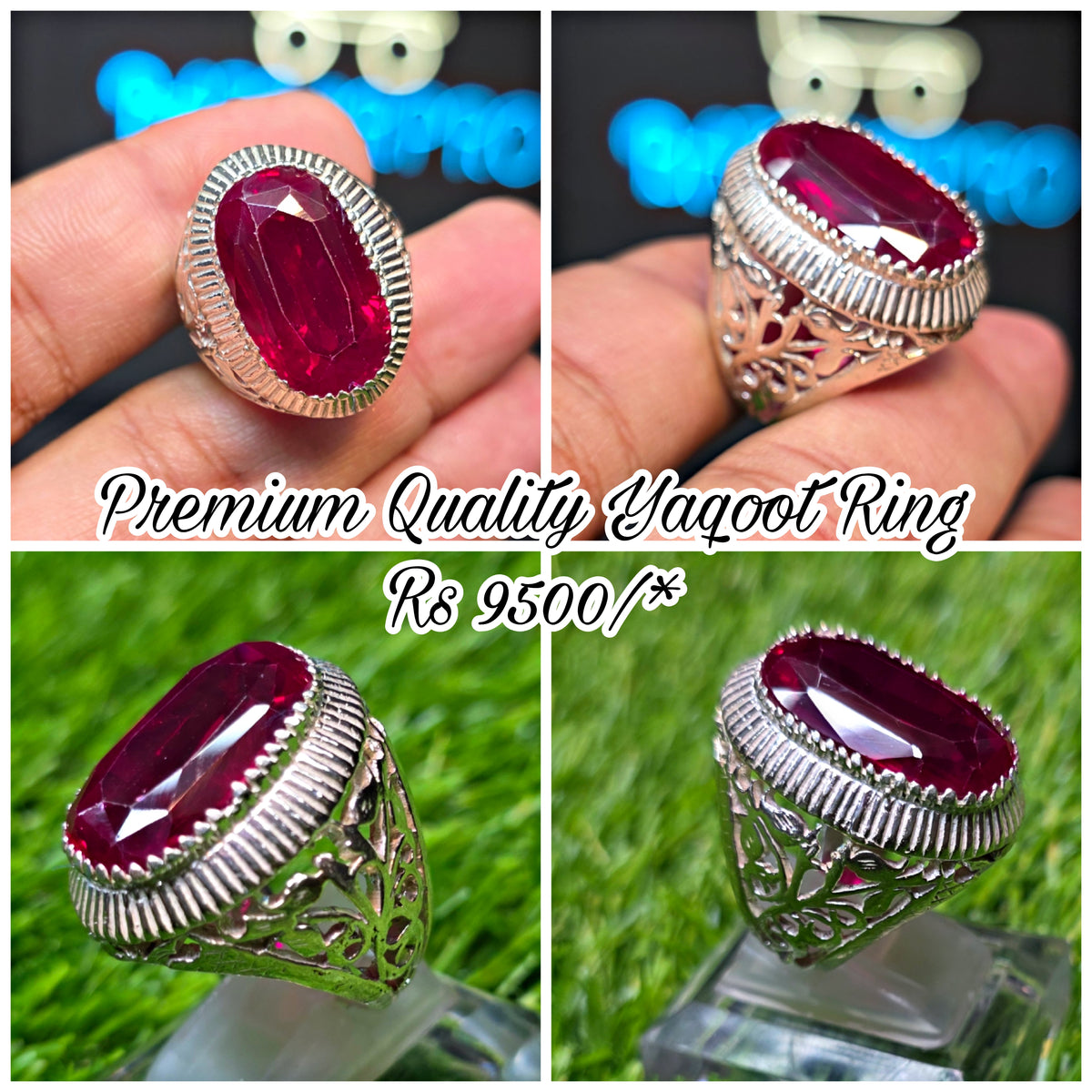 Premium Quality Yaqoot Ring