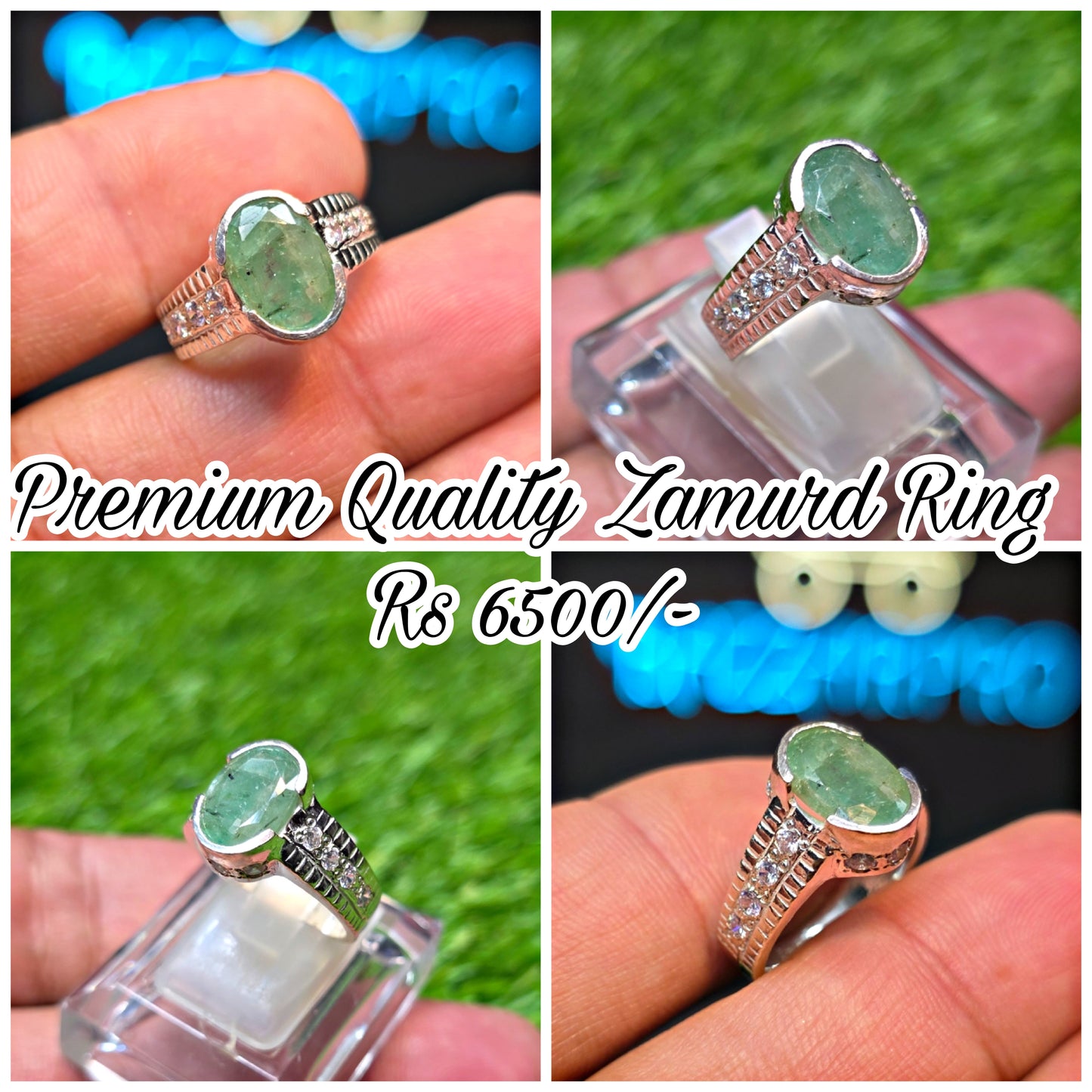 Premium Quality Zamurd Ring