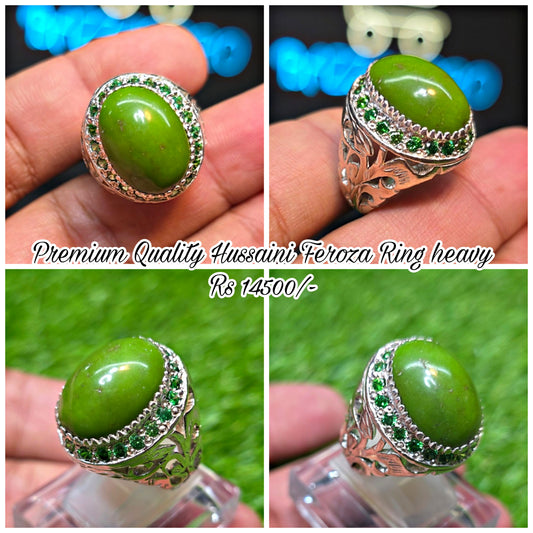 Premium Quality Hussani Feroza Ring
