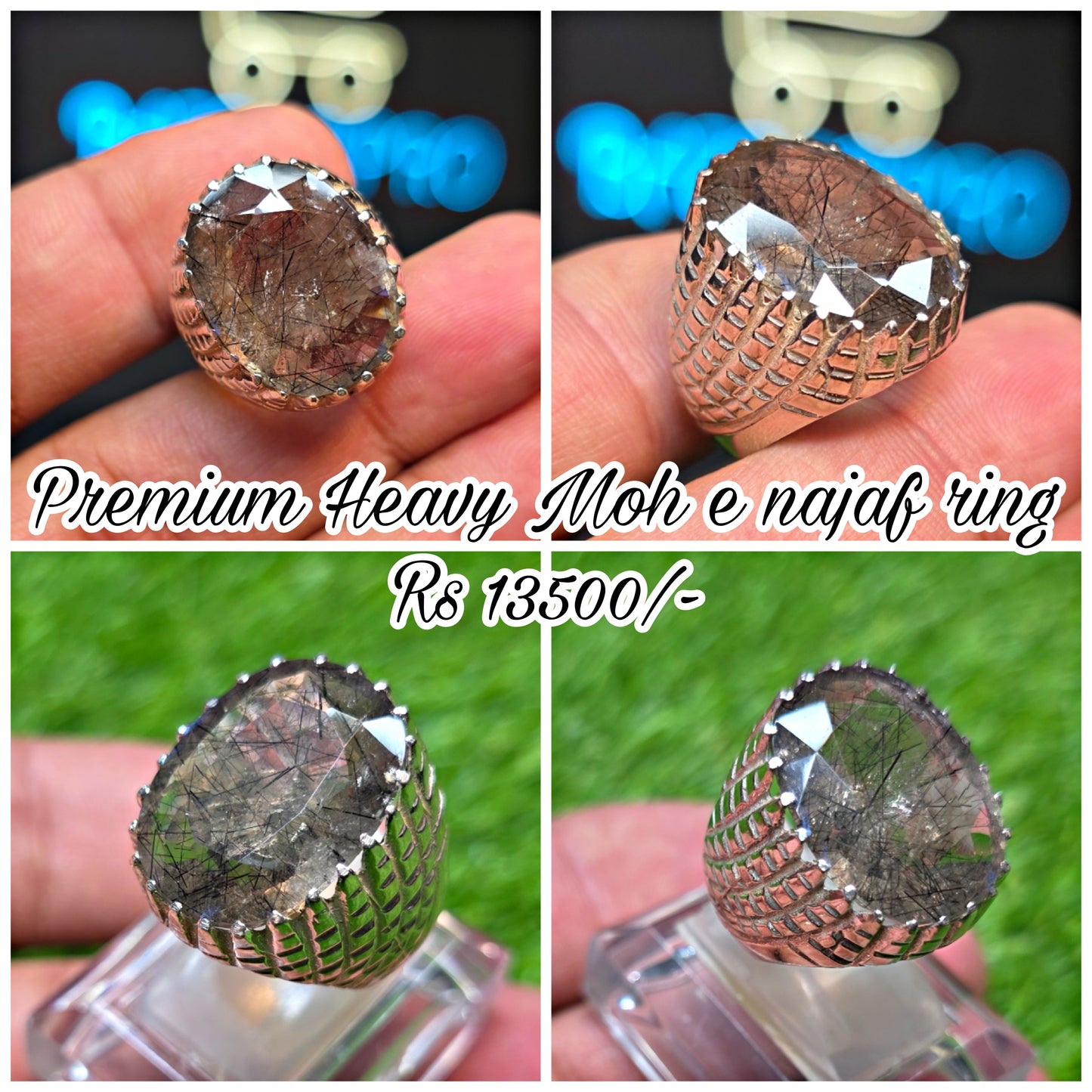 Premium Quality Moh e Najaf Ring