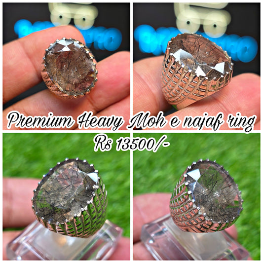 Premium Quality Moh e Najaf Ring