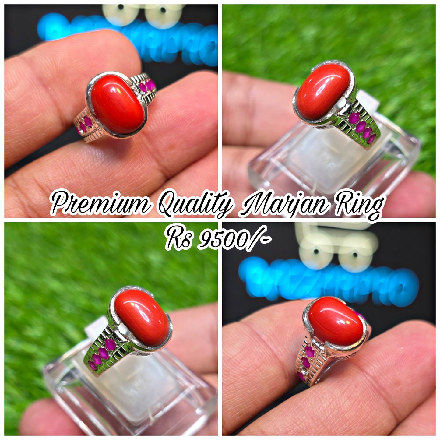 Premium Quality Marjan Ring