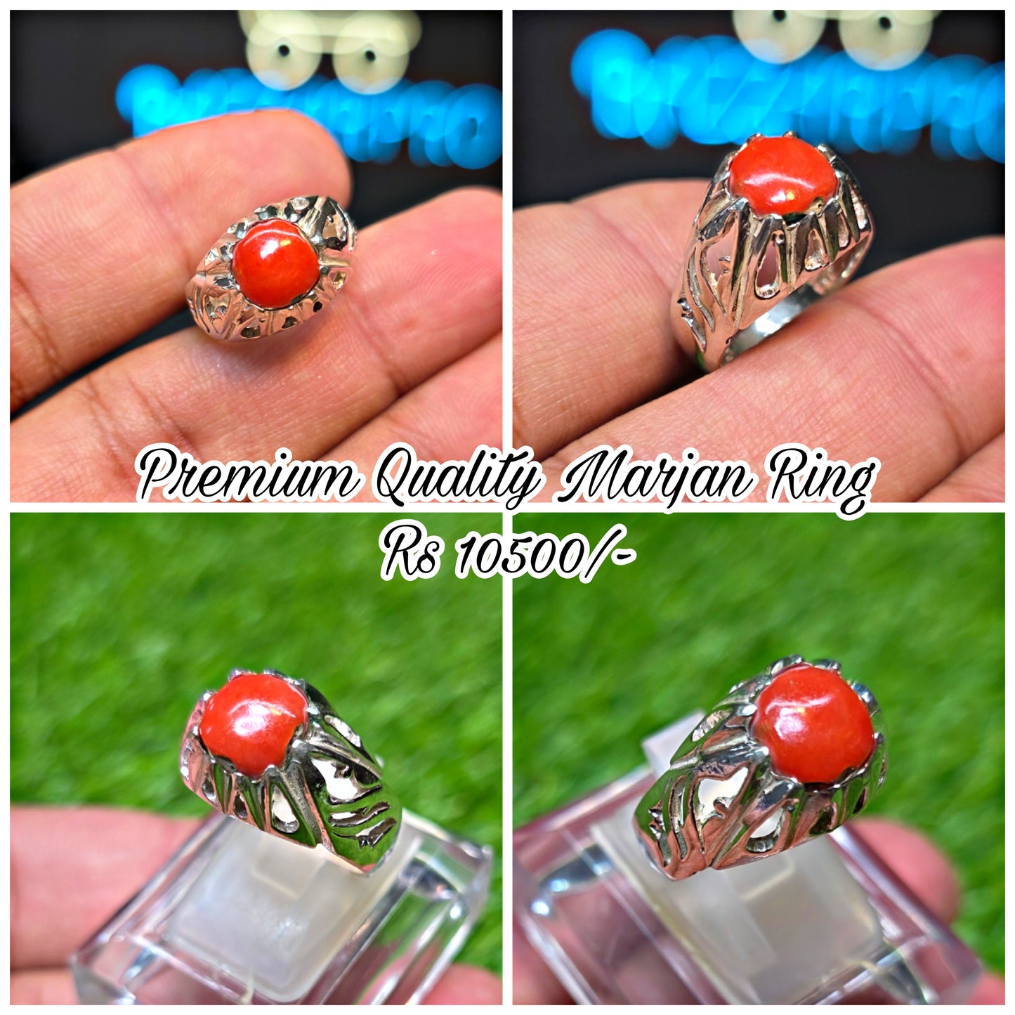 Premium Quality Marjan Ring