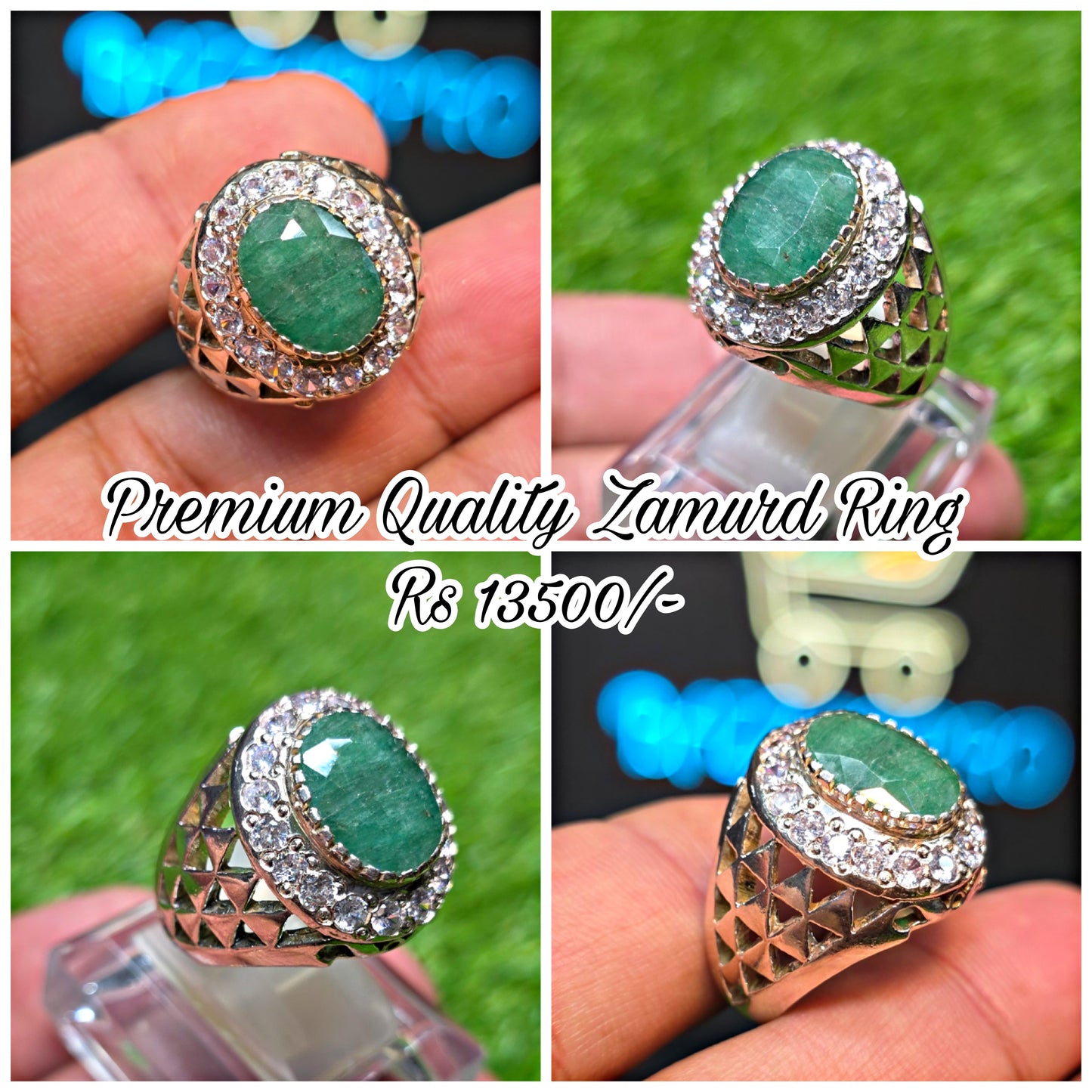 Premium Quality Zamurd Ring