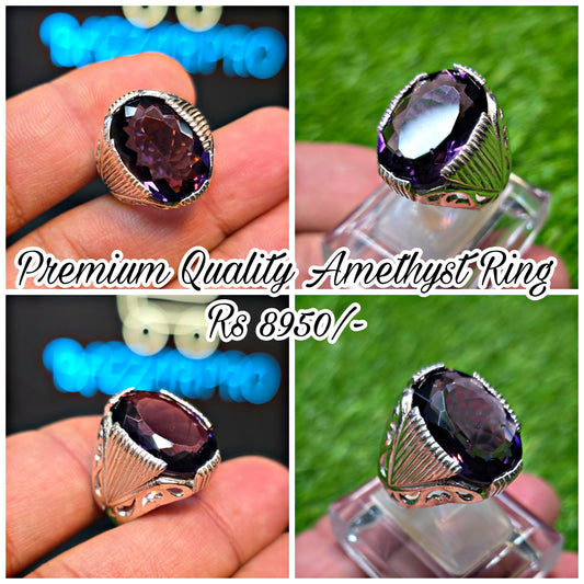 Premium Quality Amethyst Ring