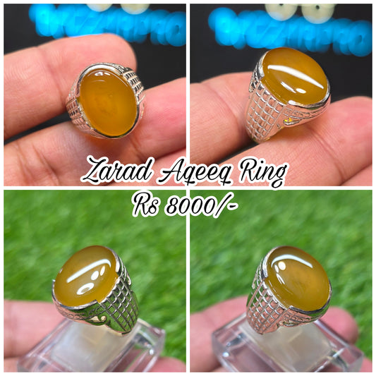 Premium Quality Zarad Aqeeq Ring