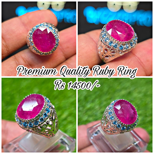 Premium Quality Ruby Ring