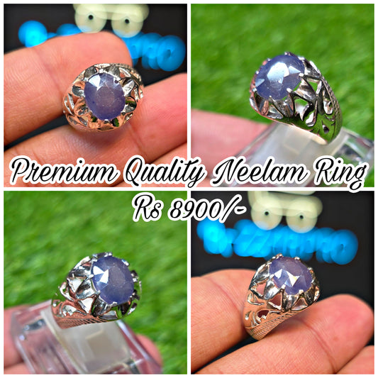 Premium Quality Neelam Ring