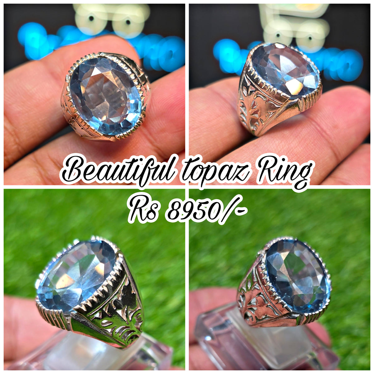 Premium Quality Topaz Ring