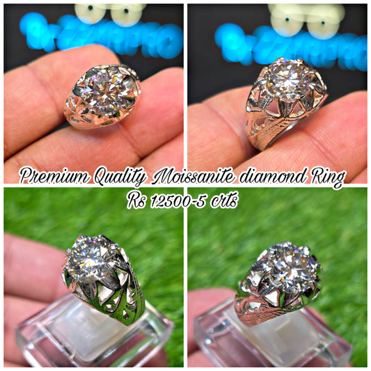 Premium Quality Moissanite Ring