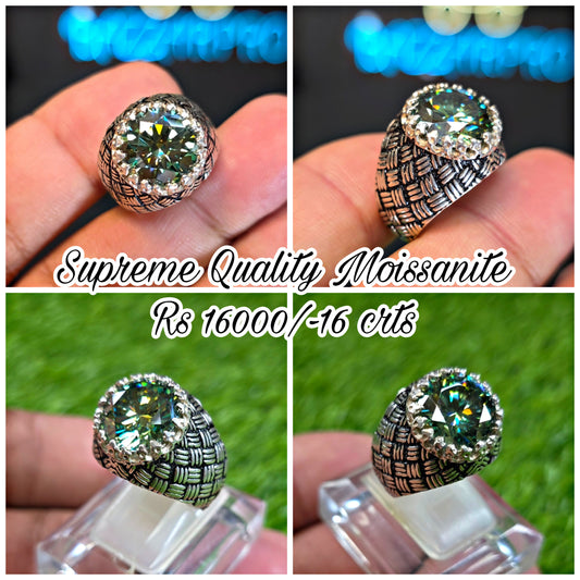 Supreme Quality Moissanite Diamond Ring