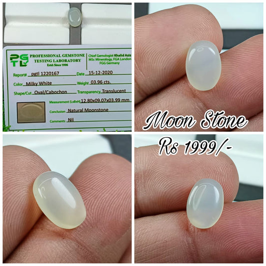 Moon Stone with lab certificate