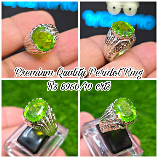 Premium Quality Peridot Ring