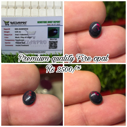 Natural Opal Stone With Lab Certificate