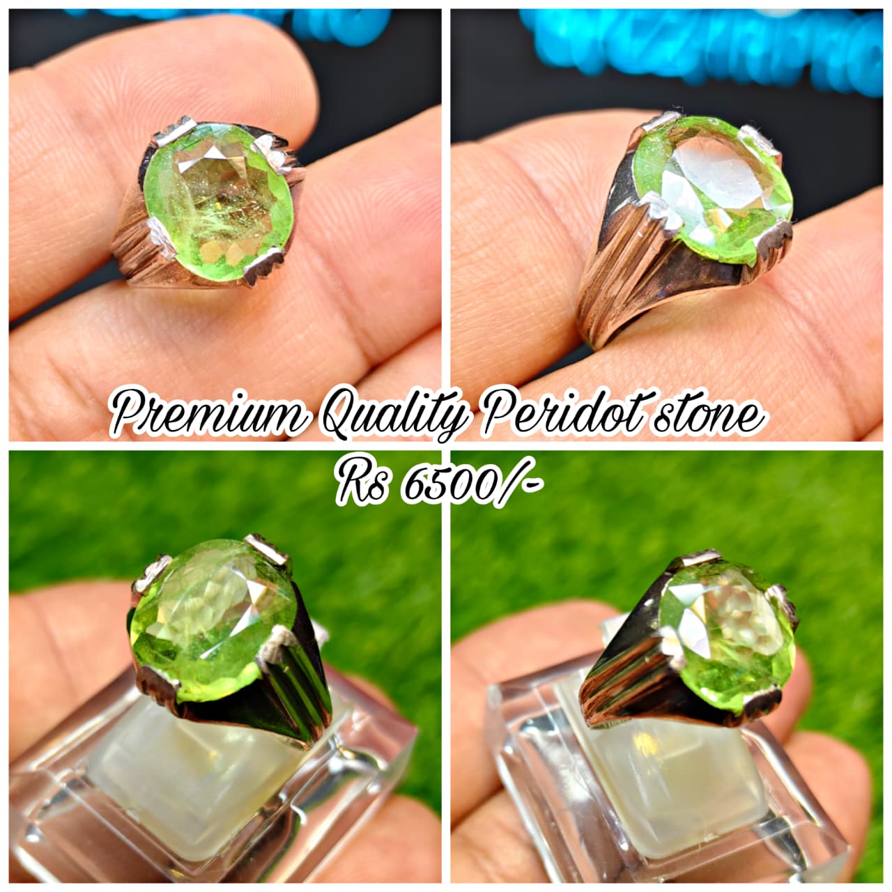 Premium Quality Peridot Ring