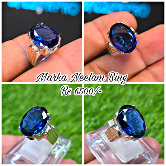 Premium Quality Neelam Ring