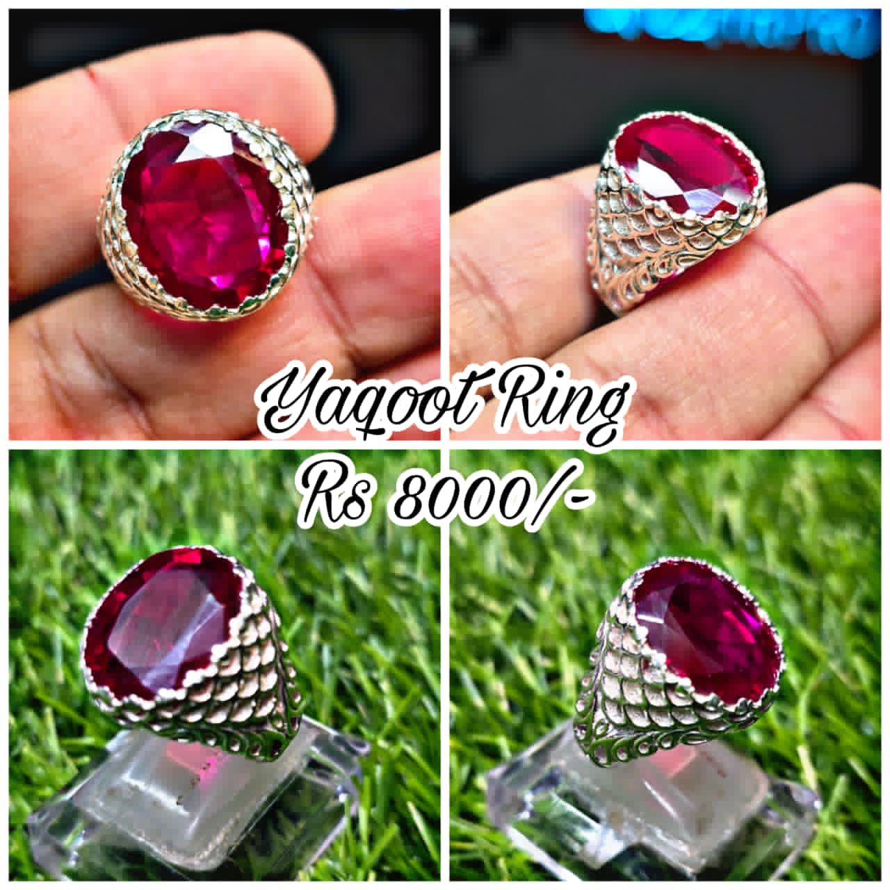 Premium Quality Yaqoot Ring