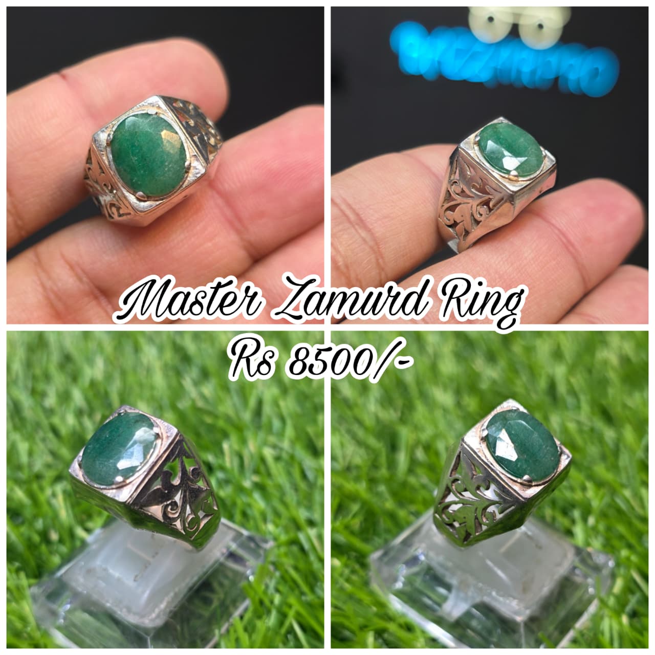 Premium Quality Zamurd Ring