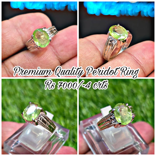 Premium Quality Peridot Ring