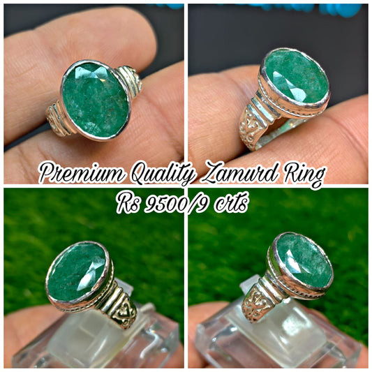 Premium Quality  Zamurd Ring