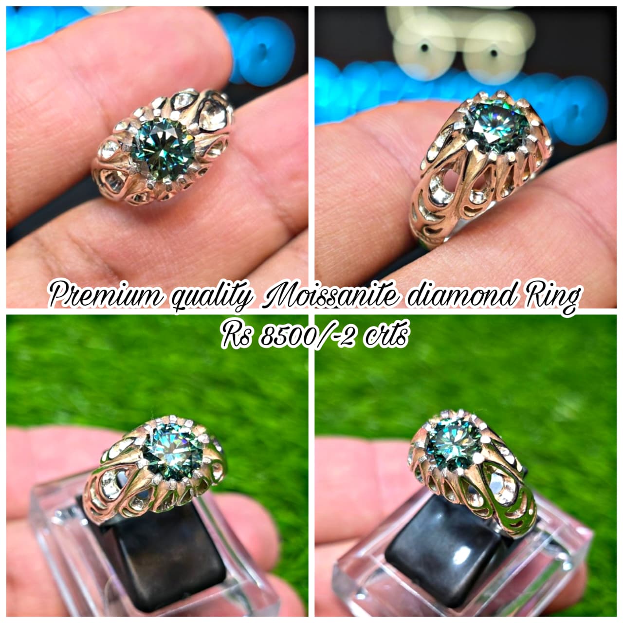 Premium Quality Moissanite Ring