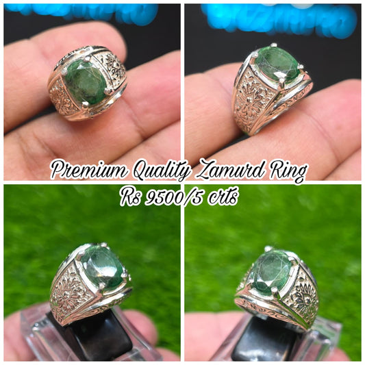 Premium Quality Zamurd Ring