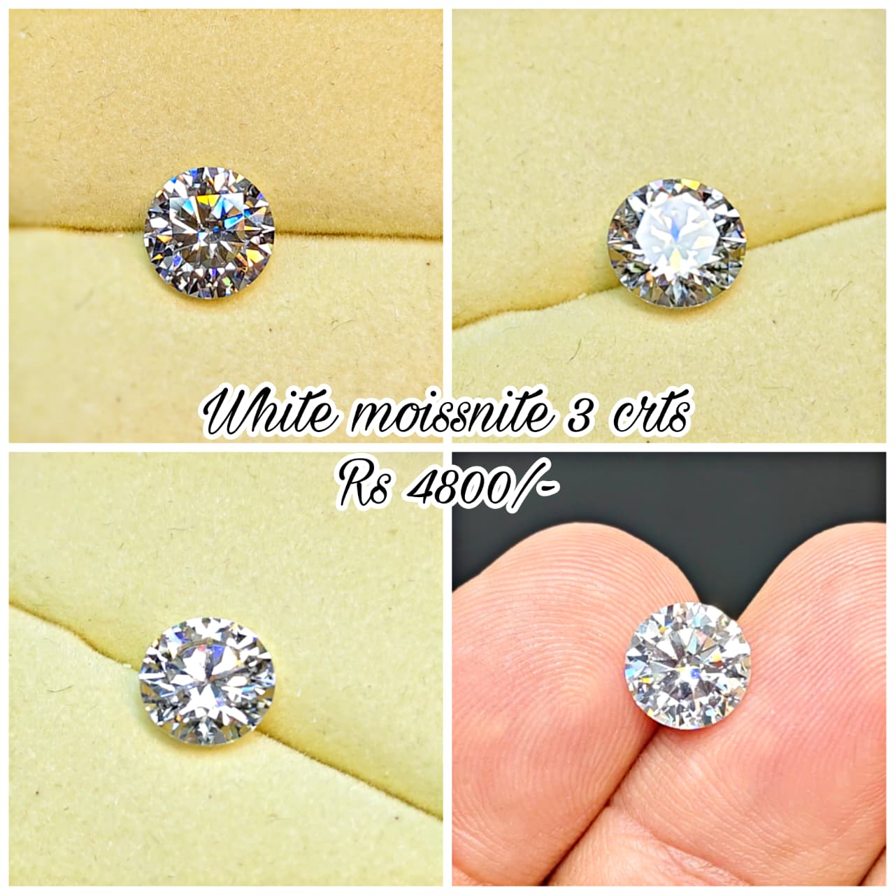 White Color Moissanite