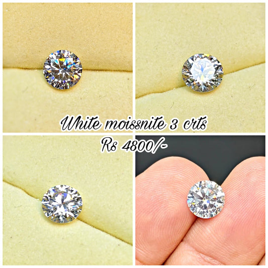 White Color Moissanite