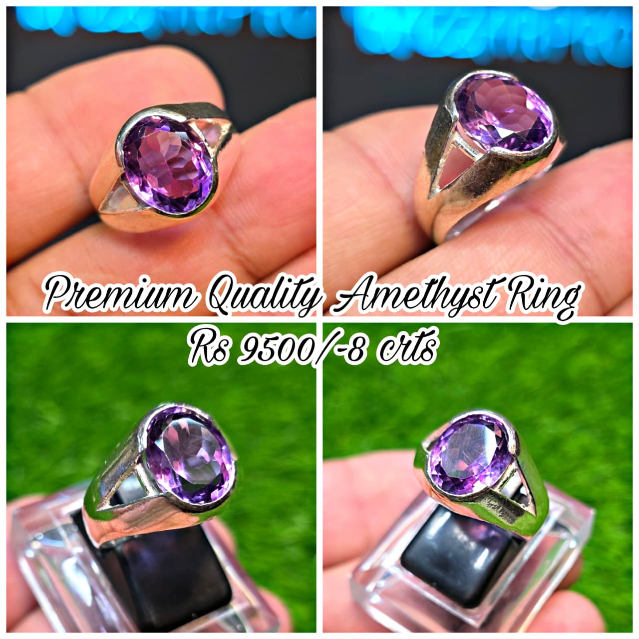 Premium Quality Amethyst Ring