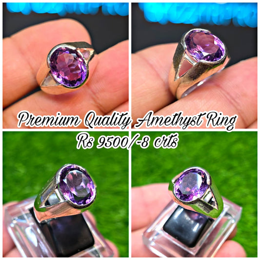 Premium Quality Amethyst Ring