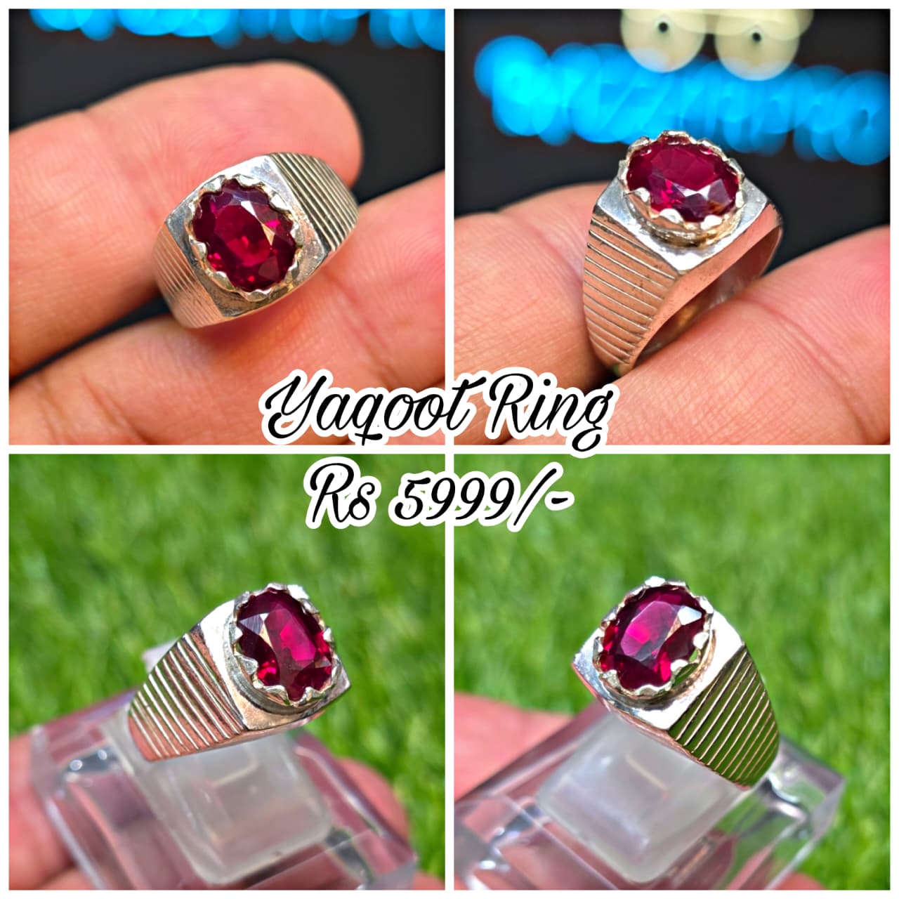Premium Quality Yaqoot Ring