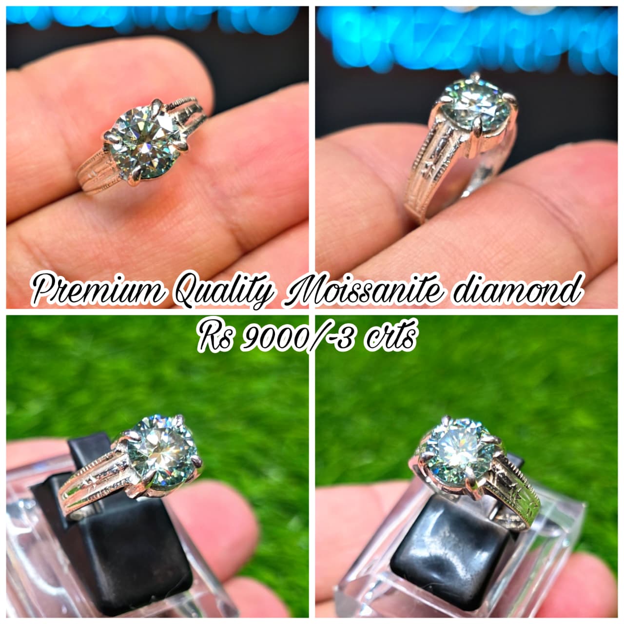 Premium Quality Moissanite Ring