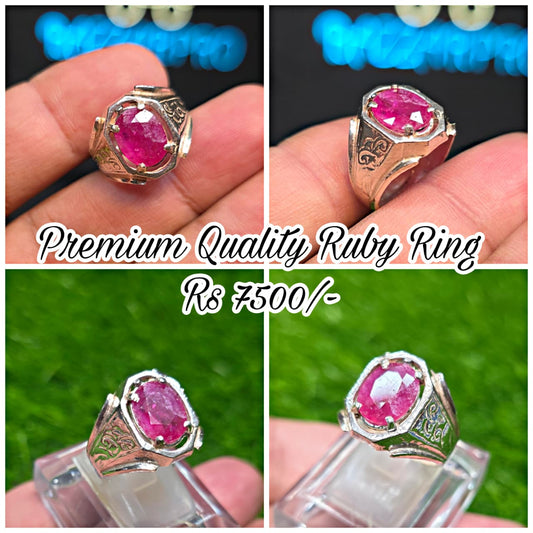 Premium Quality Ruby Ring