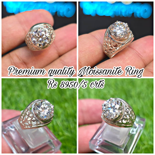 Premium Quality Moissanite Ring
