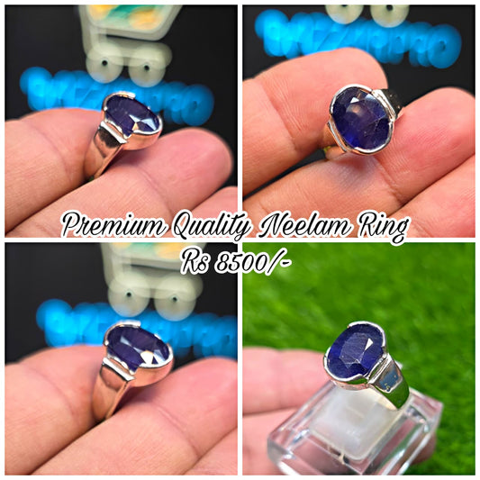 Premium Quality Neelam Ring