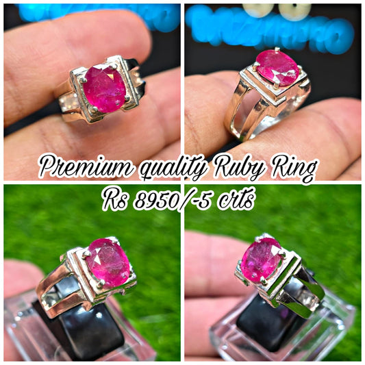 Premium Quality Ruby Ring