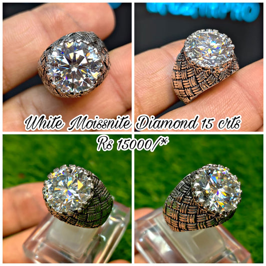 Moissanite Diamond Ring