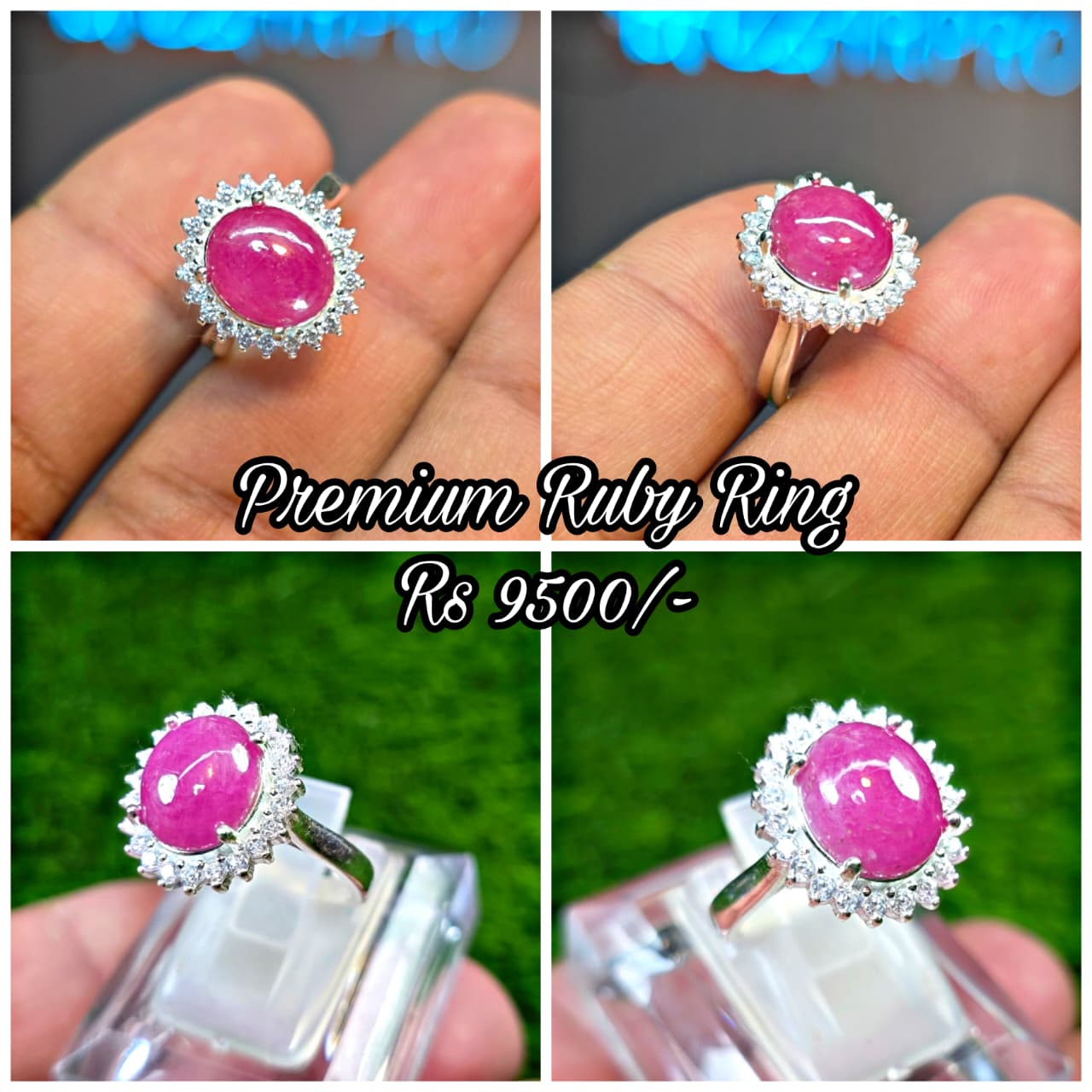 Premium Quality Ruby Ring (Ladies)