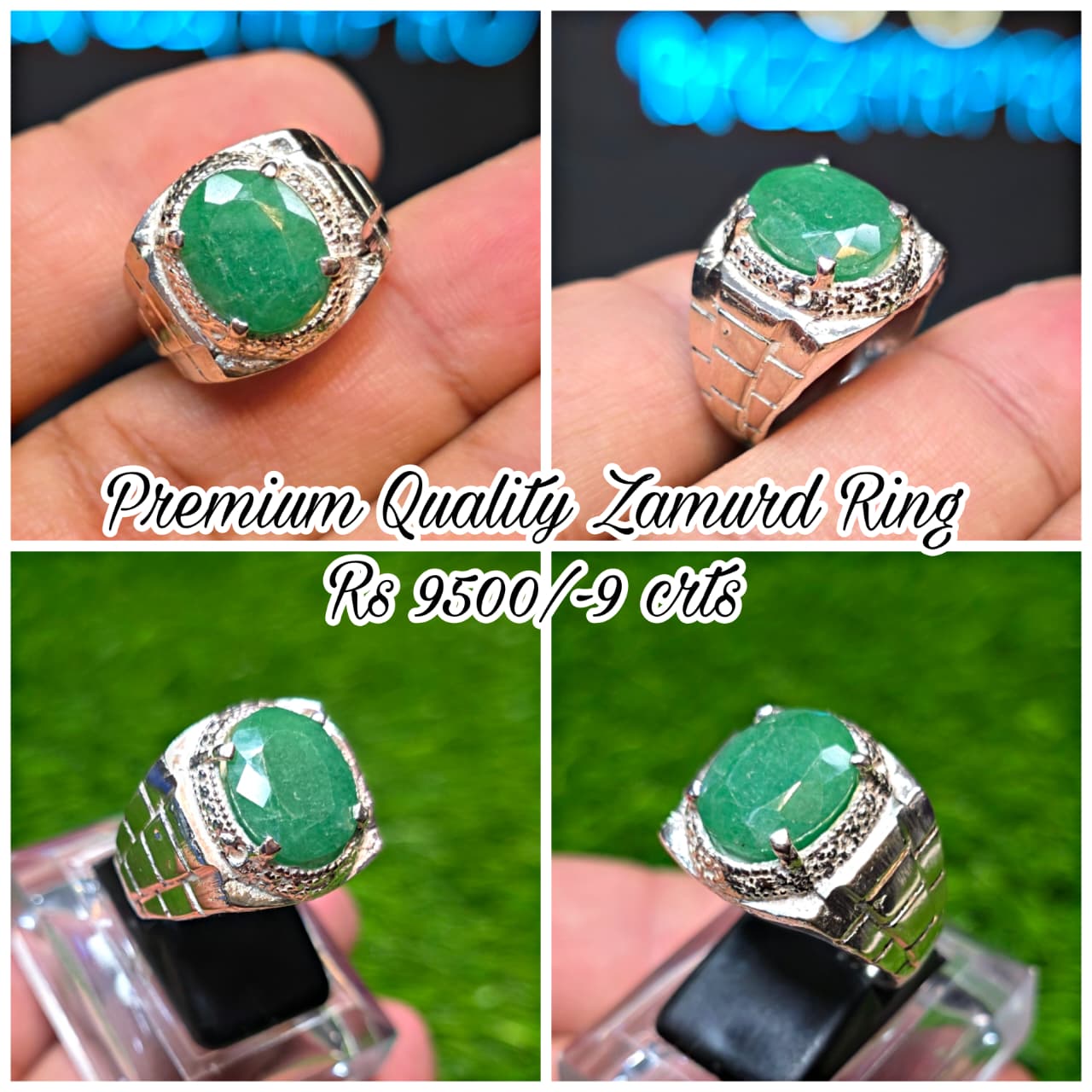 Premium Quality Zamurd Ring