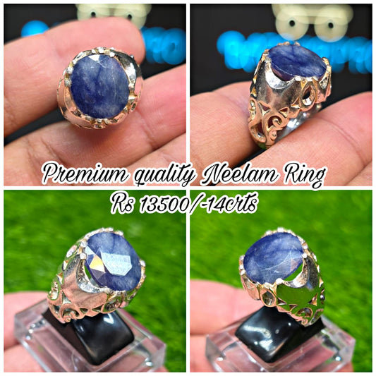 Premium Quality Neelam Ring