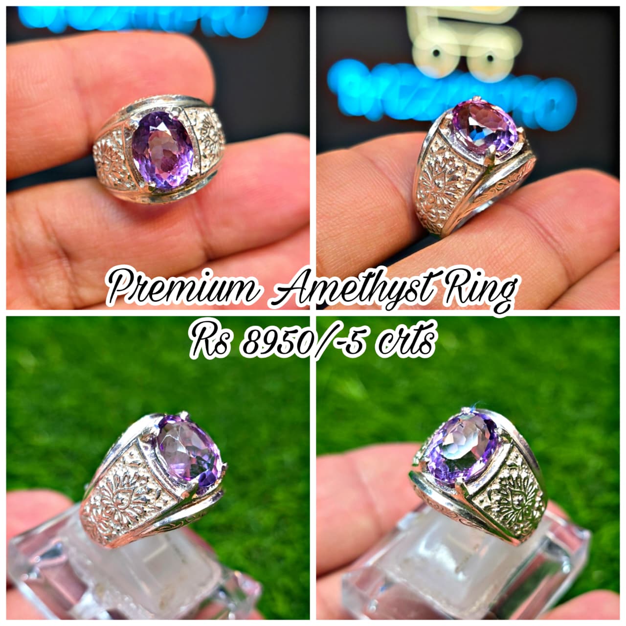 Premium Quality Amethyst Ring
