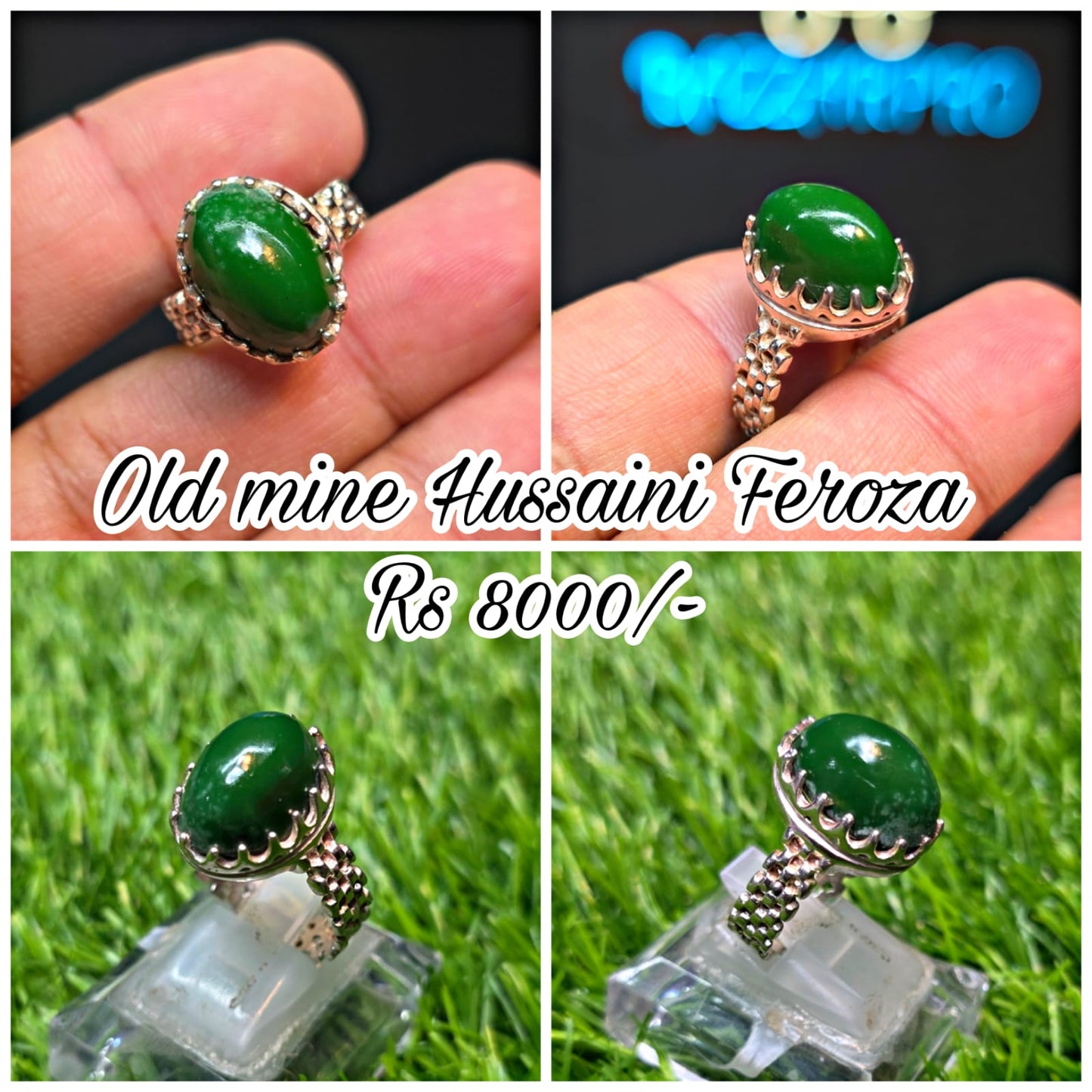 Premium Quality Old Mine Hussani Feroza Ring