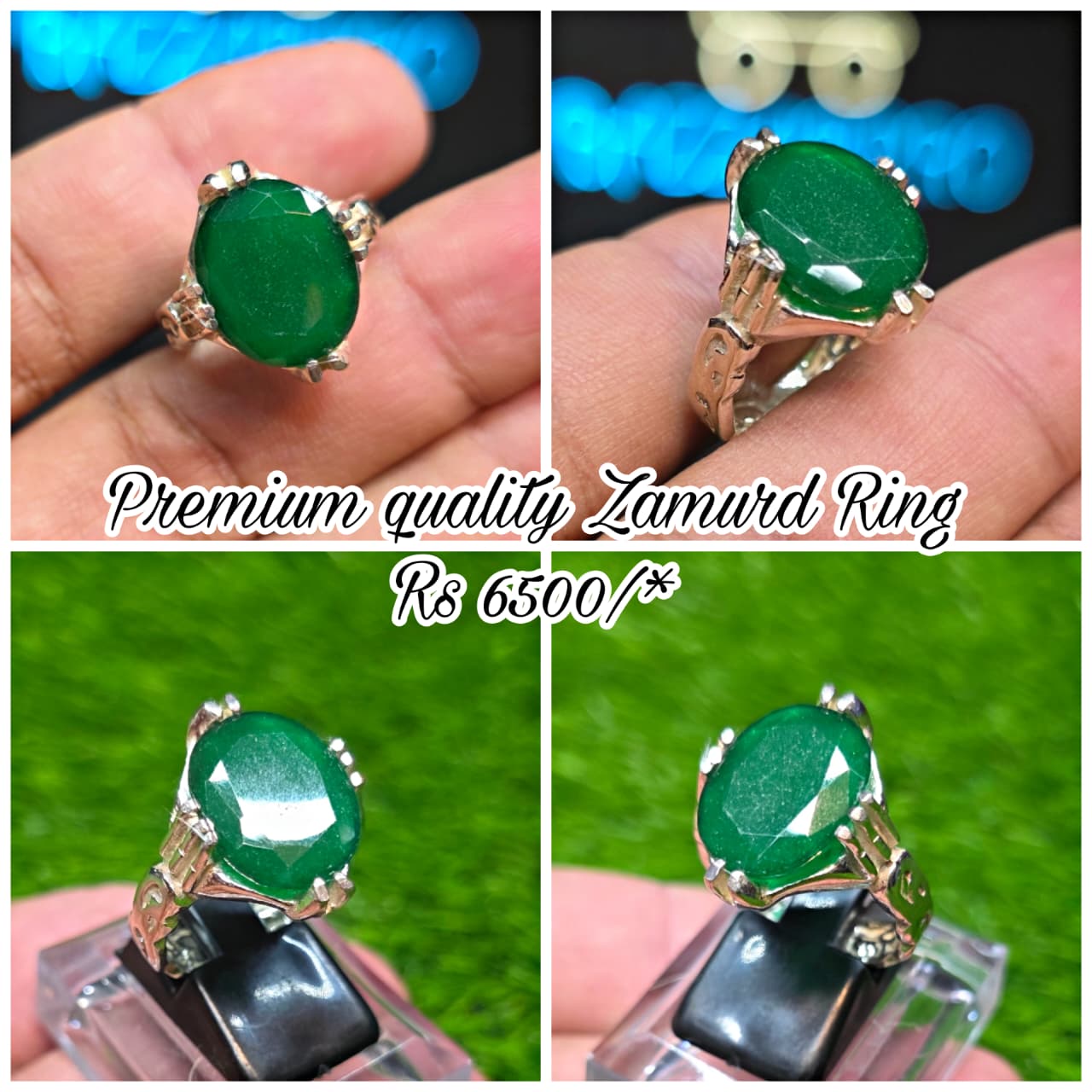 Premium Quality Zamurd Ring