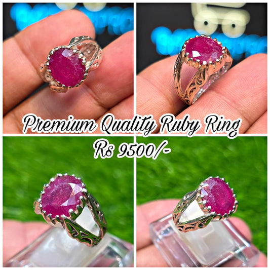 Premium Quality Ruby Ring