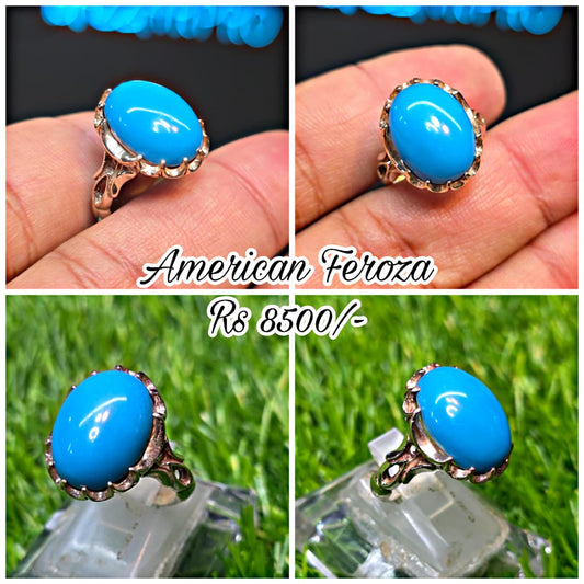 Premium Quality American Feroza Ring