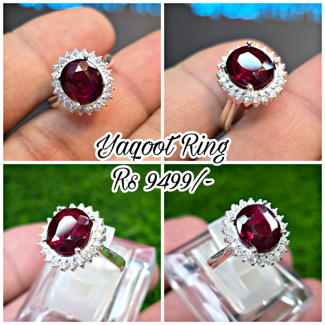 Premium Quality Yaqoot Ring (Ladies)