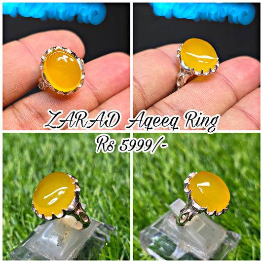 Premium Quality Zarad Aqeeq Ring