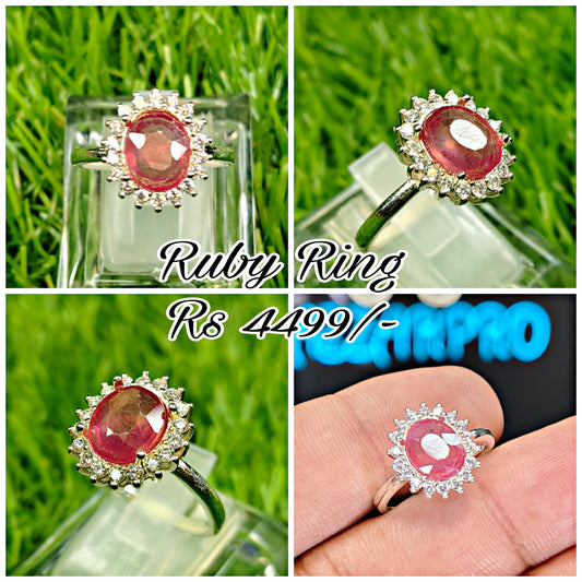 Ruby Ring For Ladies